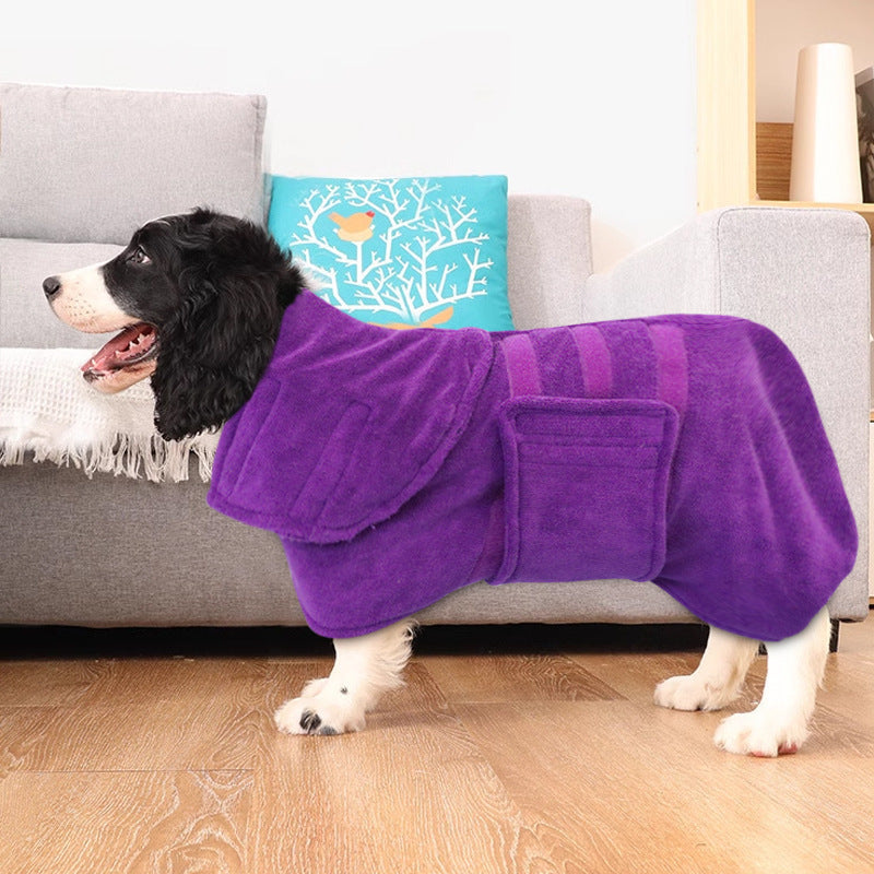 Pet Absorbent Quick Drying Fiber Bath Towel