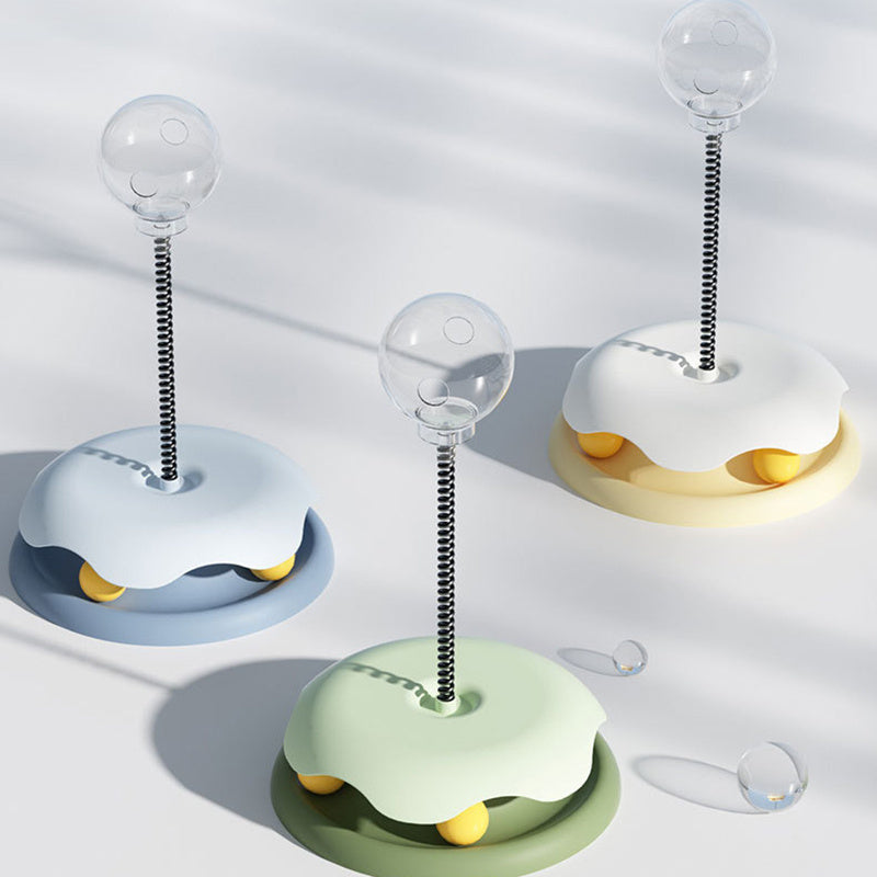 Cat Leakage Turntable Ball Toys Kitten Funny