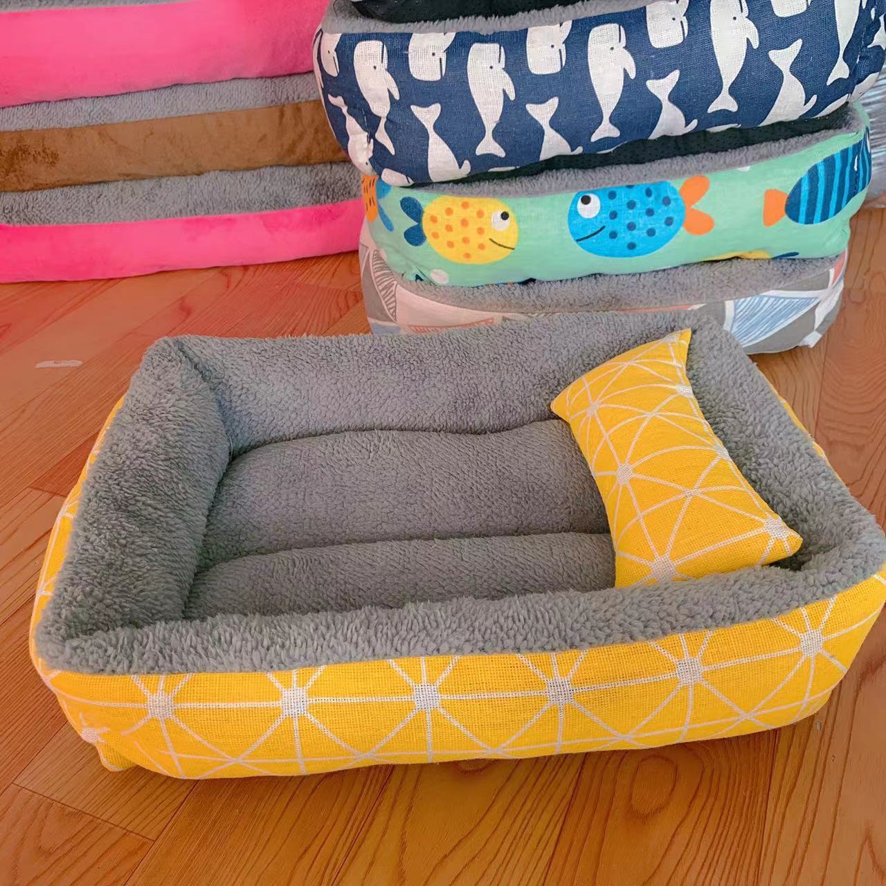 Pet Supplies Linen Pet Bed