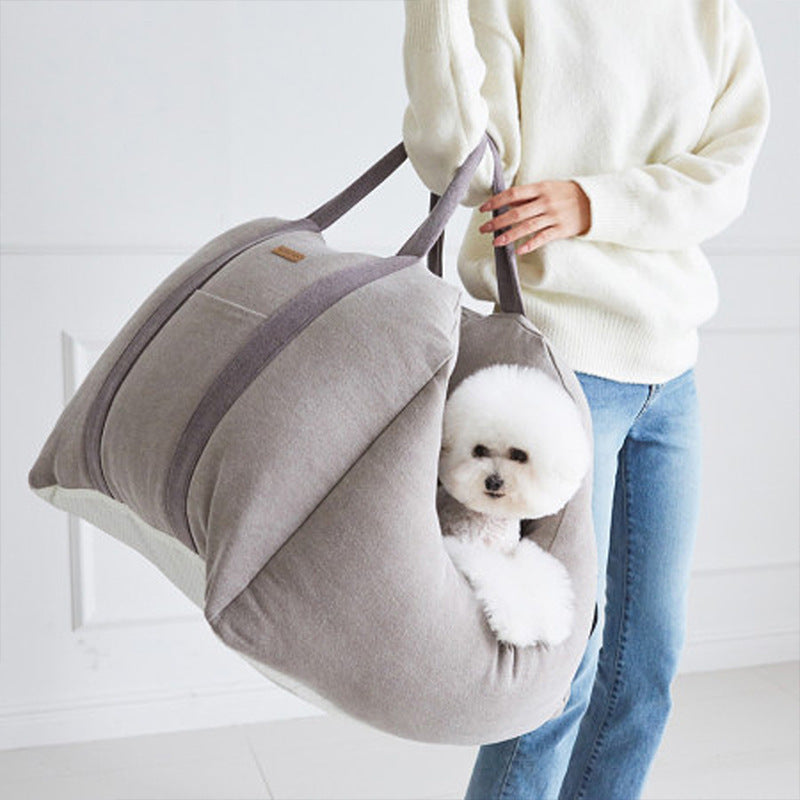 Pet Car Carrier Seat Waterproof Basket Carrier