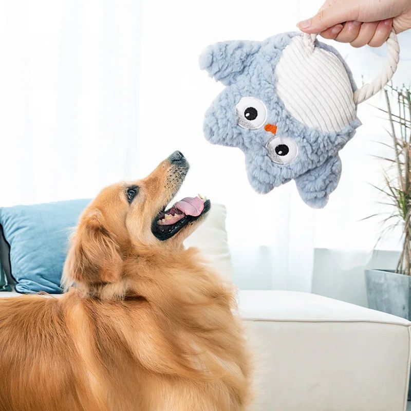 Animals Shape Bite Resistant Squeaky Toys