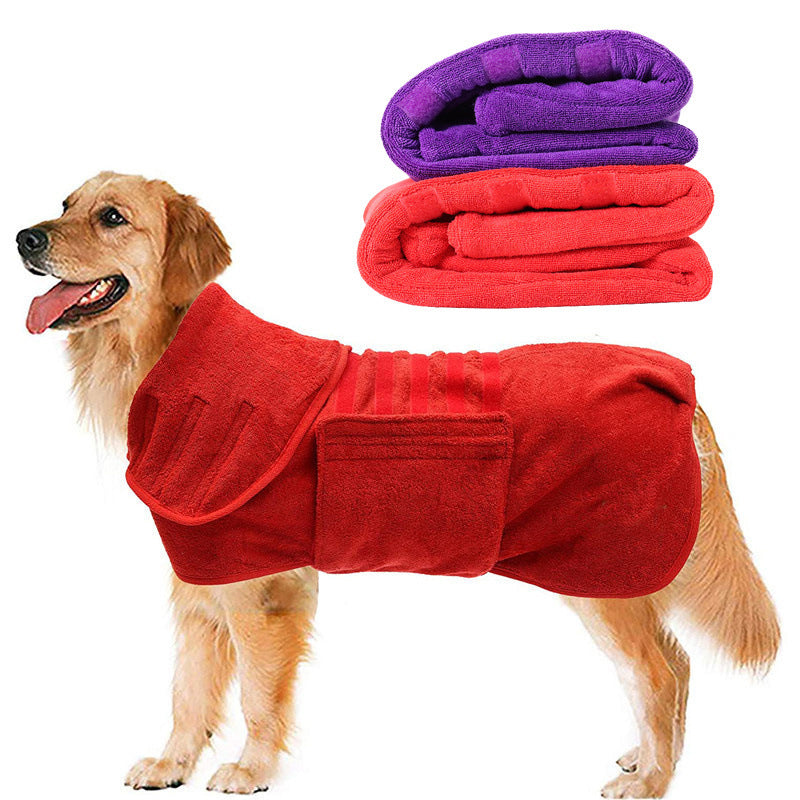 Pet Absorbent Quick Drying Fiber Bath Towel