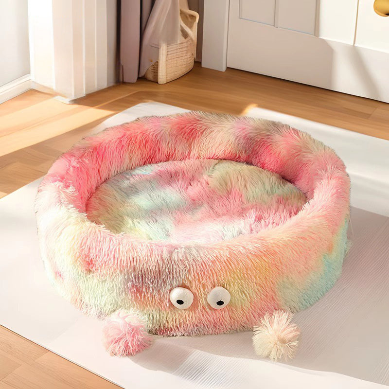 Cute Eye Small Monster Cat Bed