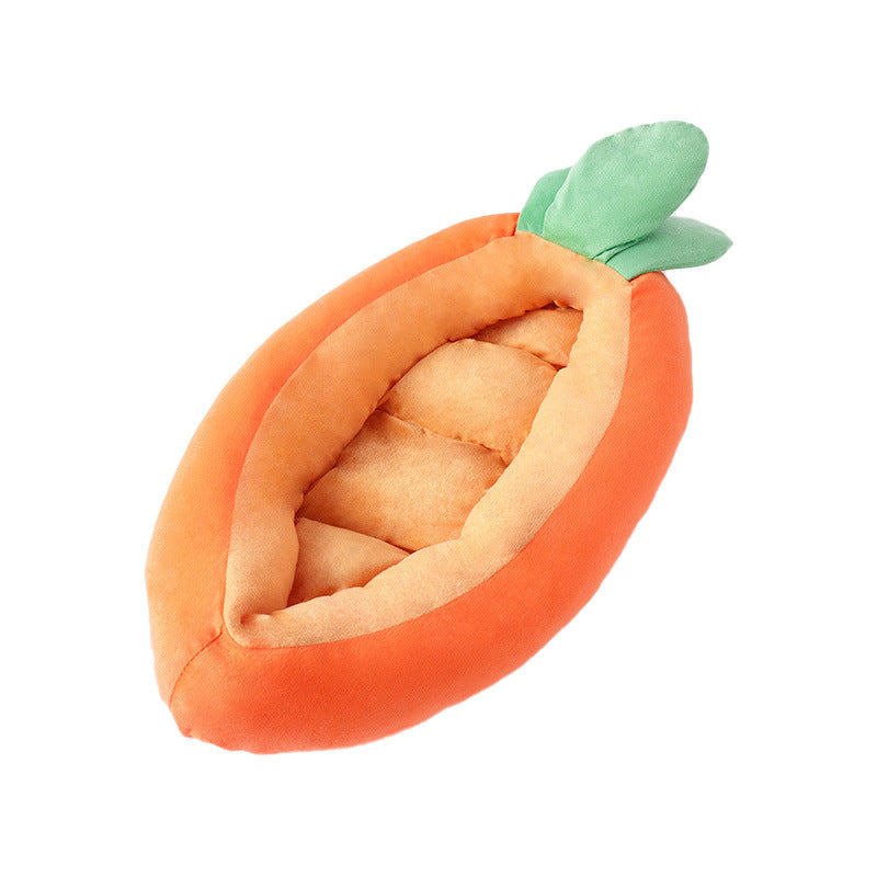 Carrot Dog Nesting Bed Washable