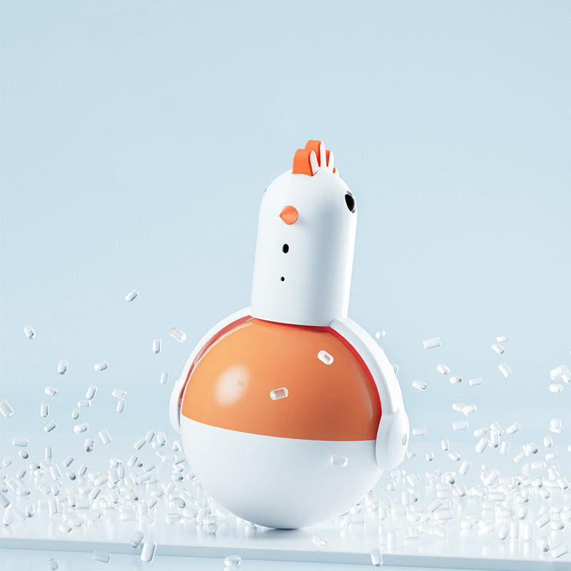 Electric Cat Toy Chicken Glass