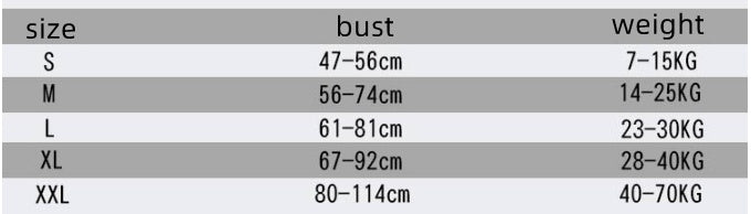 Large Dog Vest Type Chest Harness