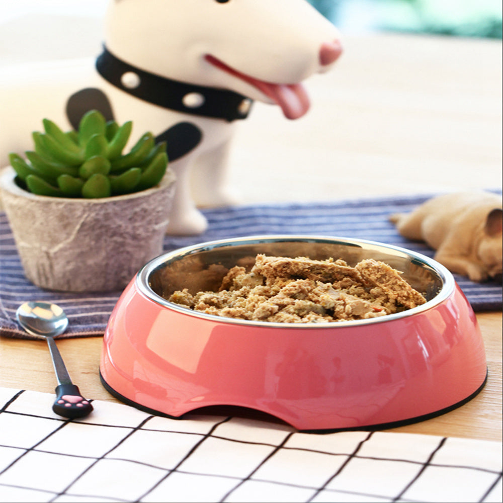 Dog Supplies Bowls Large Stainless Steel Food Bowls