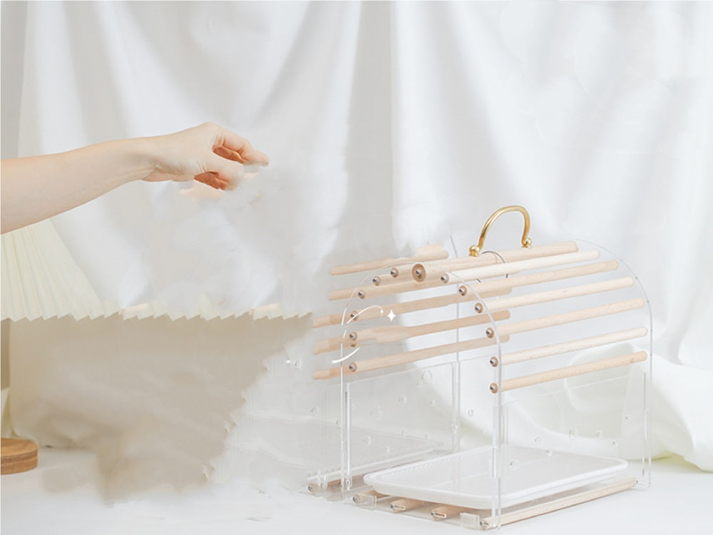 Full Transparent Bird Cage