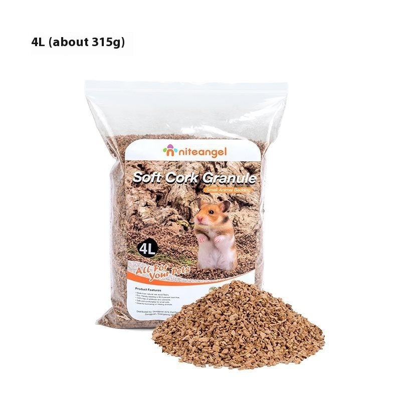 Oak Cork Hamster Digging Dust-free Bedding