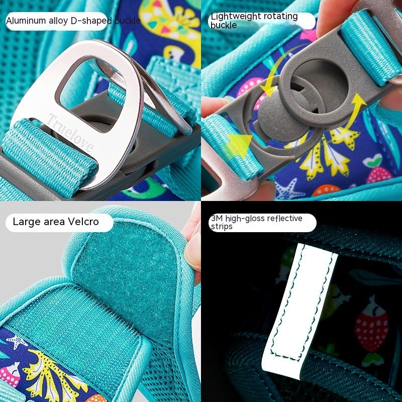 Dog Hand Holding Leash Breathable Lightweight