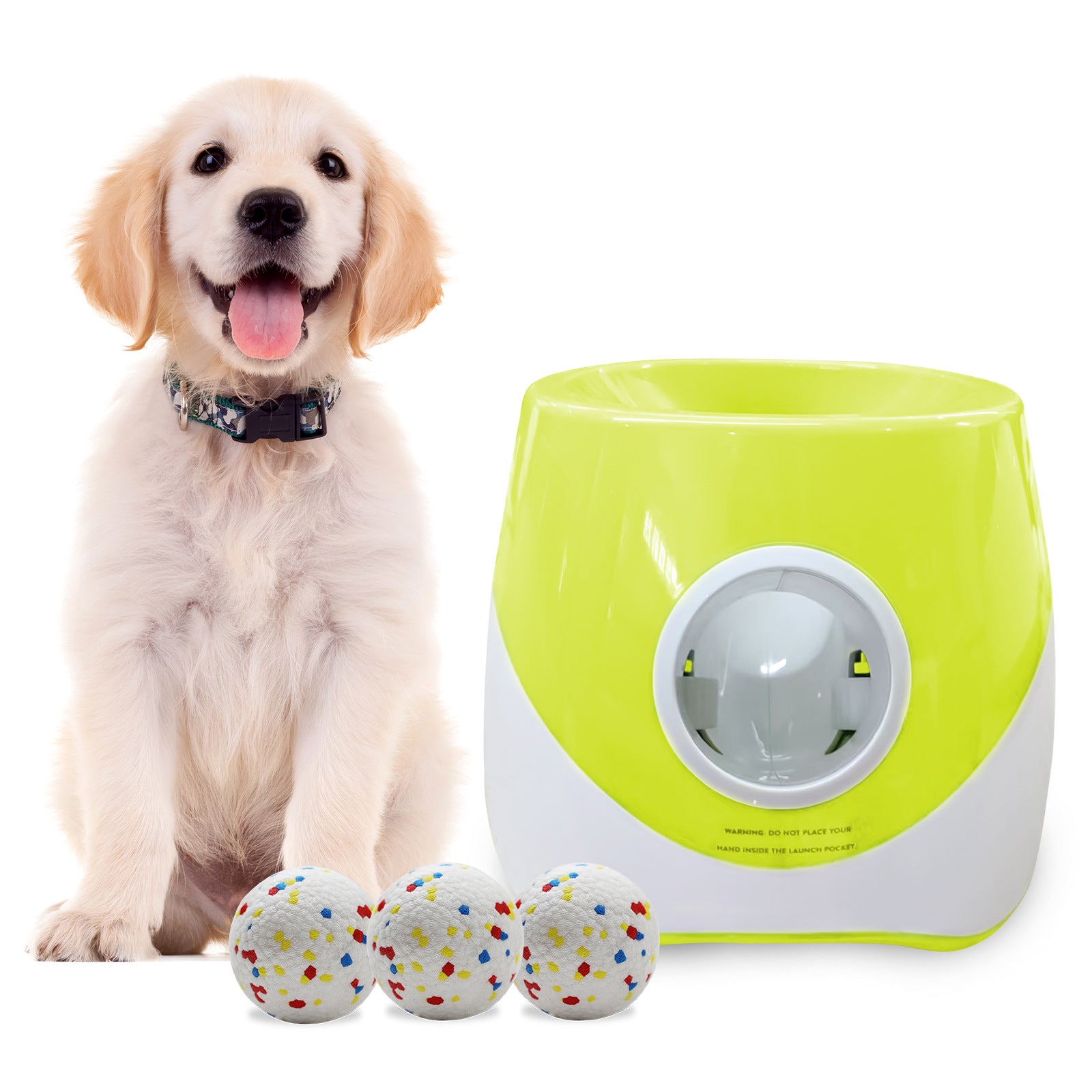 Interactive Training Pet Tennis Launcher