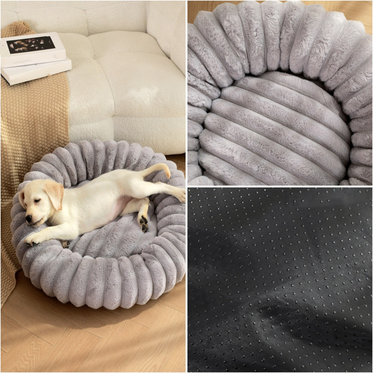 High Weight Pet Nest Straight Rabbit Plush Mat