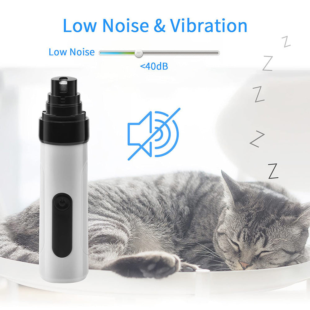 Electric Dog Nail Clippers Grinders Rechargeable