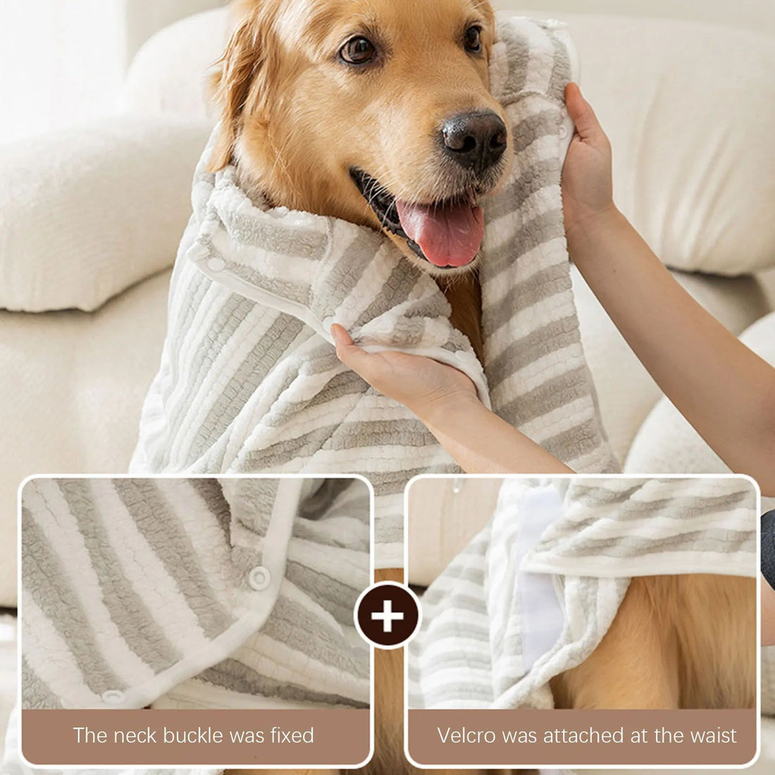 Ultra-Absorbent Pet Quick-Drying Bath Towel