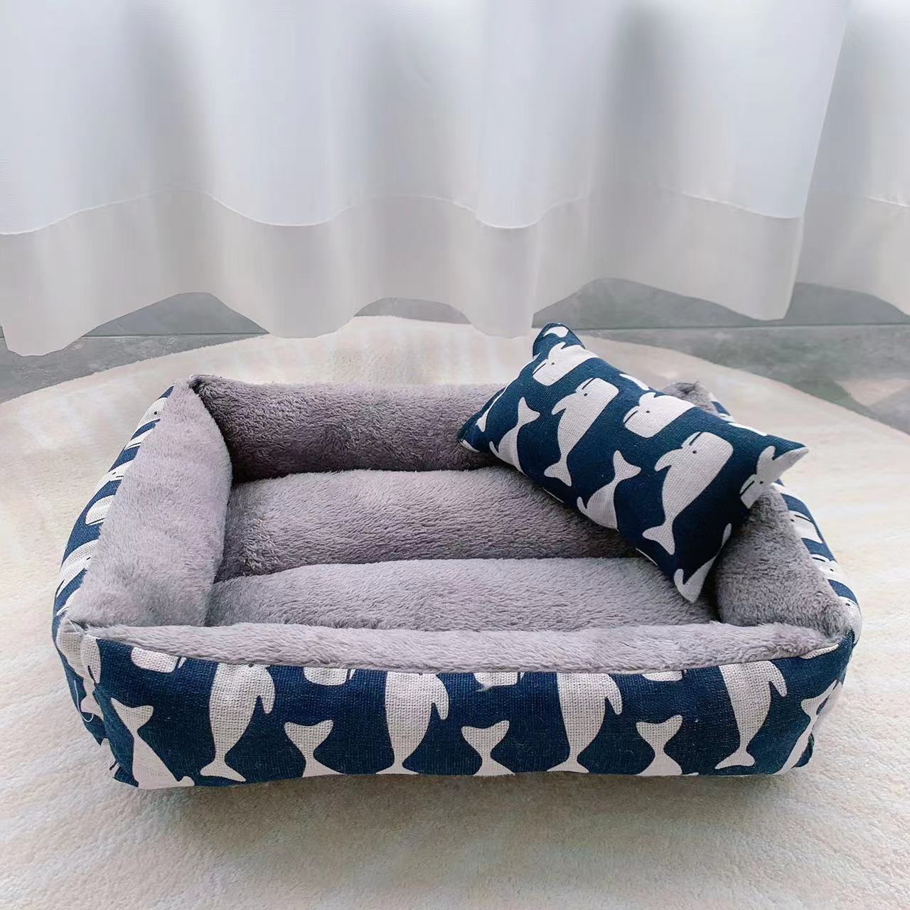 Pet Supplies Linen Pet Bed