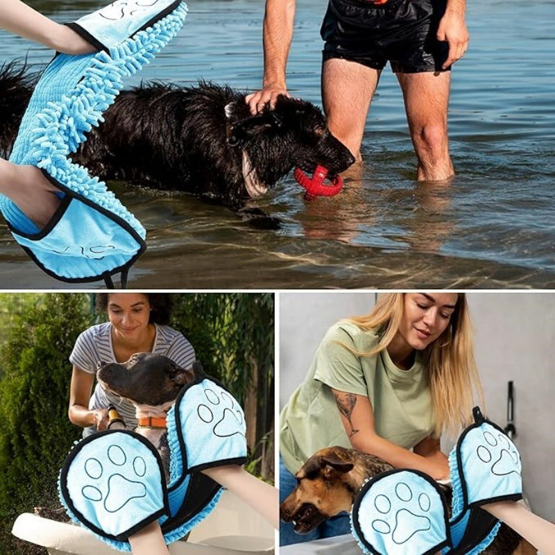 Pet Bath Towel Specially Designed For Dogs