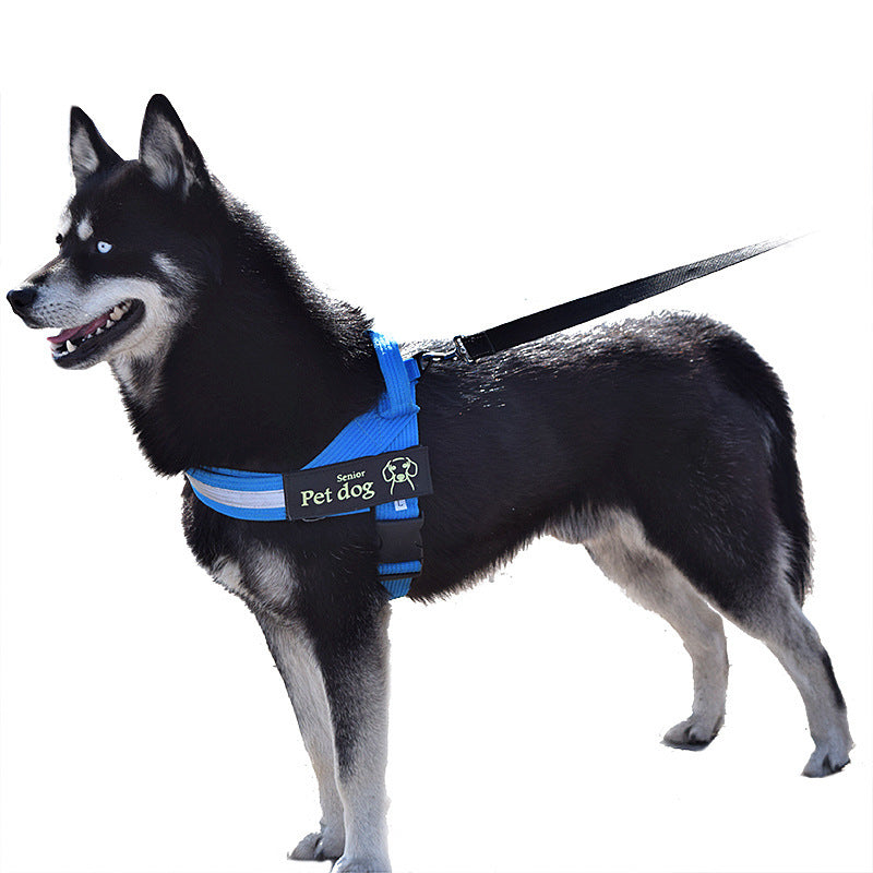 Large Dog Vest Type Chest Harness